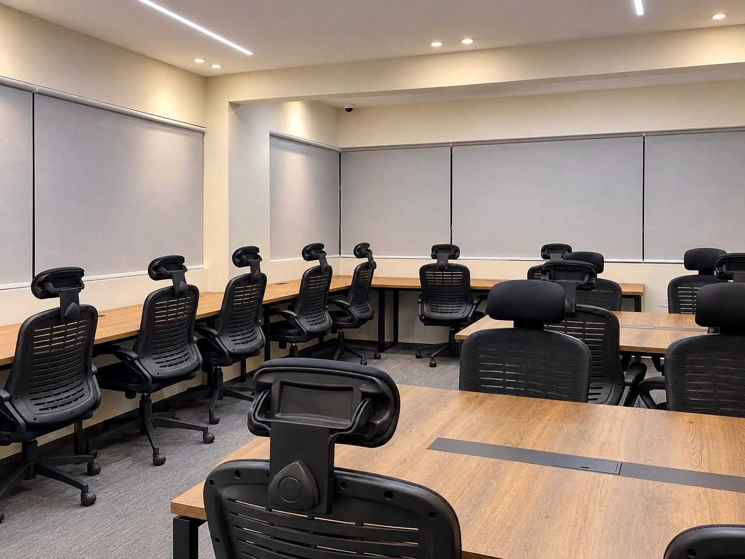 Coworking desks
